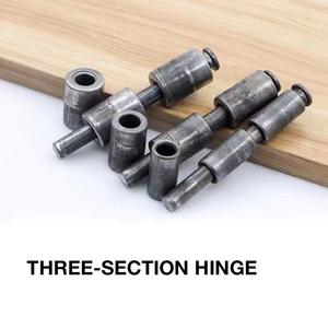 10*80mm matériel en acier inoxydable soudure cachée <span class=keywords><strong>porte</strong></span> en aluminium <span class=keywords><strong>porte</strong></span> en métal en alliage de Zinc soudure ronde <span class=keywords><strong>porte</strong></span> et fenêtre baril charnière - Product Image 6