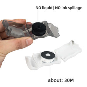 Hilo de Algodón Pre-Entintado de 30m para Diseño de Cejas, Hilo Desechable para Microblading y Plantillas de Cejas - Product Image 5