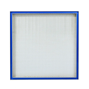 Filtre HEPA H13 H14 à haute efficacité avec cadre en aluminium et joint en gel, réservoir de liquide pour système de ventilation CVC de salle blanche - Product Image 5