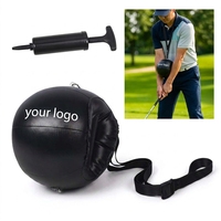 Balle de golf intelligente personnalisée avec logo OEM, aide à la correction de la posture et du swing, correcteur de bras en cuir PU pour débutants