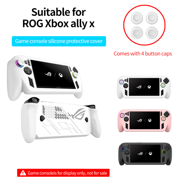Cheap Wholesale Online Soft Silicone Protective Case for ASUS ROG Ally Xbox Allies X Protective Case