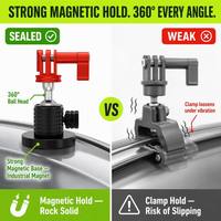 Dudukan Kamera Magnet OEM untuk GoPro dengan Kepala Bola Rotasi 360 Derajat untuk Bodi Mobil, Kompatibel dengan GoPro Hero 9 Black 8/7/6/5, Dll.