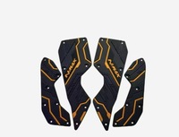 Pour Yamaha NMAX155 V3 V2 V1 2020-2025 – Tapis de sol antidérapant en caoutchouc premium, pré-percé CNC, fixation originale en silicone – Vente directe usine