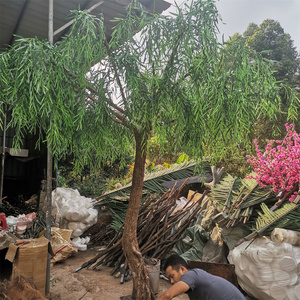 Bán buôn phong cách đám cưới ngoài trời trang trí lớn nhân tạo khóc cây liễu cho phong cách sự kiện - Product Image 1