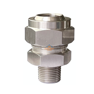 36275 điều chỉnh xoay doanh, 1/8 "-1/4" Nữ chủ đề thép không gỉ Brass phun phụ kiện doanh, phổ vòi phun kết nối - Product Image 5