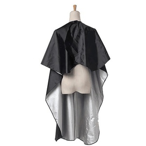Logo personalizzato <span class=keywords><strong>taglio</strong></span> di capelli parrucchiera mantella impermeabile salone barbiere abito acconciatura capelli poliestere all'ingrosso grembiule - Product Image 3