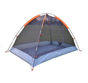 Tente de <span class=keywords><strong>camping</strong></span> imperméable pour deux personnes, tissu polyester Ripstop 210T, double couche, poteaux en fibre de verre - Product Image 3