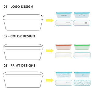 Cấp Thực Phẩm Tái Sử Dụng Silicone <span class=keywords><strong>Ice</strong></span> Cream <span class=keywords><strong>Container</strong></span> <span class=keywords><strong>Ice</strong></span> Cream Bồn Tắm Với Nắp <span class=keywords><strong>Ice</strong></span> Cream Xô Lưu Trữ <span class=keywords><strong>Container</strong></span> Cho Tủ Đông - Product Image 5