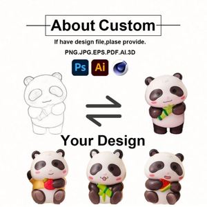 High Quality Relievers Ball Pu Foam Cute <b>Panda</b> Stress Relief Squeeze <b>Toy</b> Promotional Gift - Product Image 2
