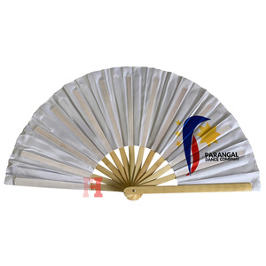 Kung Fu <span class=keywords><strong>taichi</strong></span> material de bambú plegable ventilador de mano personalizado - Product Image 3