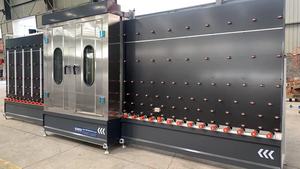 Machine de lavage et de séchage de verre verticale à double couche 1800 avec pompe à moteur PLC - Product Image 3