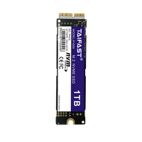 قرص صلب داخلي من نوع M.2 NVME SSD من تايفاست لأجهزة ماك، سعة 256 جيجابايت و512 جيجابايت و1 تيرابايت، سعة القرص الواحد 6 جيجابايت