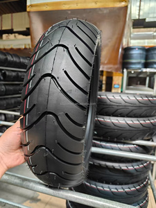 12 inch Scooter lốp 110/90-12 vành và lốp xe gắn máy bánh xe không săm/Ống loại lốp llantas Moto rim 12 - Product Image 3