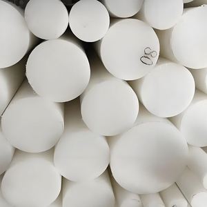 Varillas y barras de nylon blanco flexibles, resistentes a la abrasión y roscadas - Product Image 1