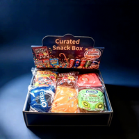 Jouet Squishy Géant en Forme de Boîte à Snacks, en Mousse PU à Remontée Lente, Ultra Doux, Anti-Stress, Jouet Sensoriel pour l'Anxiété des Étudiants