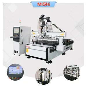 4 axis cnc router furniture 3d design wood router milling machine 1325 1530 kitchen cabinet furniture making machine