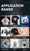 Artiprint Bon Prix 30cm Direct to Garment Textile Printer Machine DTF Sportswear T-shirts Équipement d'impression pour les petites entreprises