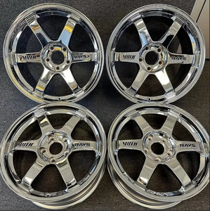 Jantes forgées JDM 6 branches chromées de 18-20 pouces pour Tesla Model Y Juniper, BMW M3 M4, Nissan GTR, Supra, Civic - Product Image 2