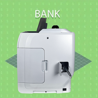 8401 modèle 2 + 1 poches trieur de billets de banque avec fonction FITNESS fonction de stockage compteur de billets trieur d'argent compteur machine