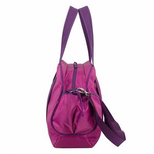 กระเป๋าเดินทาง OEM สำหรับผู้ชายและผู้หญิง แบบพกพา ใส่ขึ้นเครื่องได้ ผลิตตามแบบ ODM  วัสดุโพลีเอสเตอร์ ปิดด้วยซิป พับเก็บได้ ความจุขนาดใหญ่ - Product Image 5