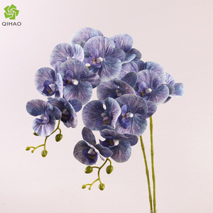 Orquídea Phalaenopsis de 9 Cabezas, Flor Artificial Lucky Star, Alta Simulación, PVC, Plástico, Decoración del Hogar, Uso en Bodas - Product Image 5