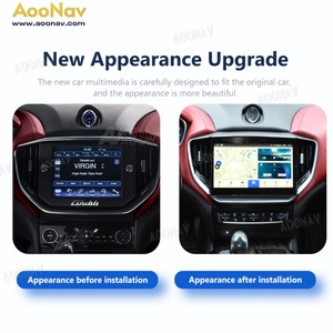 10.5 Inch <b>Car</b> Radio <b>for</b> Maserati Ghibli 2014-2017 Android Touch Screen GPS Multimedia Video Player Head Unit Wireless Carplay - Product Image 3