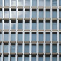 Matériaux de façade de bâtiment en verre trempé pour mur-rideau en aluminium pare-soleil, fabriqués en Chine