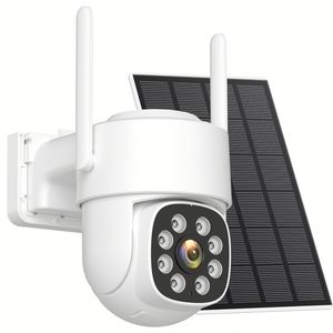 Cámara de Seguridad con Panel Solar Tipo Pulpo, Cámara CCTV de Alta Calidad y Largo Alcance, Segura, Wifi, Compatible con Zoom 60X - Product Image 1