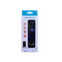 Mini Teclado Inalámbrico MX3 de 2.4GHz con Control Remoto por Voz, Retroiluminado, con Aprendizaje IR para PC, Android TV Box