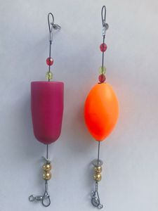 Contrepoids en ruban de titane avec fil d'acier, perle de cuivre, <span class=keywords><strong>flotteur</strong></span> de pêche ovale en mousse, pour la pêche <span class=keywords><strong>au</strong></span> fond, fil de titane, perle de cuivre - Product Image 5