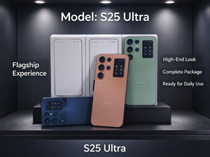 โทรศัพท์มือถือ S25 ultra 5G รุ่นใหม่แกะกล่อง ของแท้ กล้อง AI รุ่นยอดนิยม เปิดตัวสินค้าใหม่ ได้รับการรับรองมาตรฐาน CE - Product Image 2