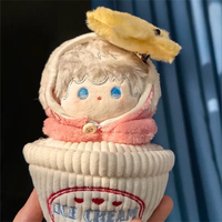 Poupée en peluche de coton de 10cm personnalisée OEM n'importe quel personnage Anime KPOP JPOP Idol Vtuber personne OC dans une peluche de taille de paume