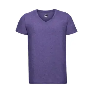Camiseta de cuello en V para hombre HD T, merchandising personalizado - Product Image 2