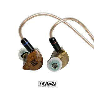 Écouteurs intra-auriculaires hybrides Tangzu DUFU VERSE II 1DD+2BA HiFi IEM en métal avec câble détachable OFC 2 broches - Product Image 2