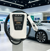 Chargeur de voiture électrique AC 7 kW, montage mural pour garage, station de charge AC monophasée
