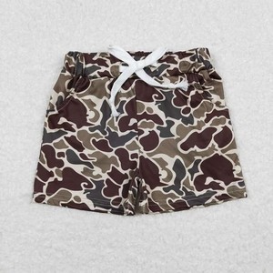 Shorts d'été pour garçons Longlv, 11 styles, camouflage, taille élastique avec cordon de serrage, écologiques, vente en gros - Product Image 2