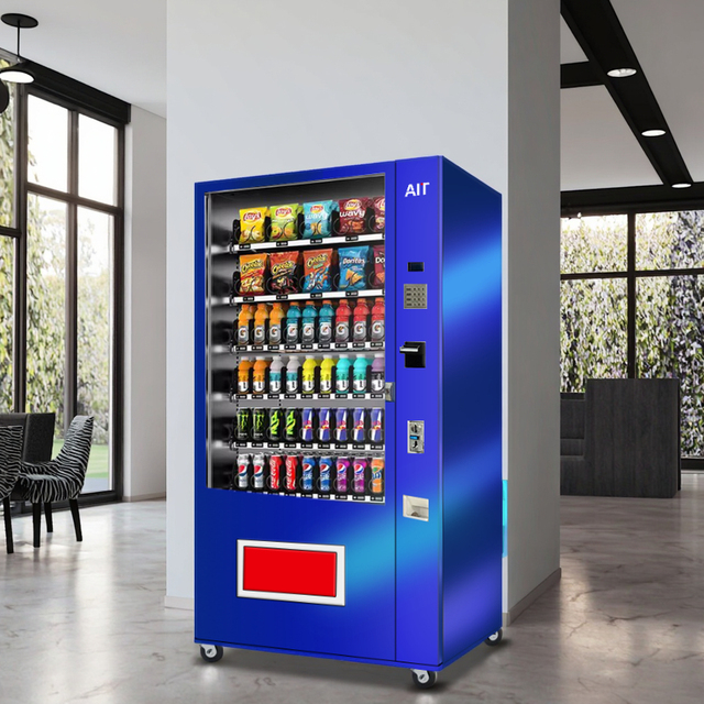 Customized Intelligent Indoor and Outdoor Beverage and Snack Vending Machines with SDK Function
