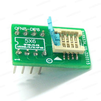 Adaptador de Programador de CI QFN8 a DIP8 para RT809H, Zócalo QFN 6*5mm DFN8 WSON8 MLF8 MLP8