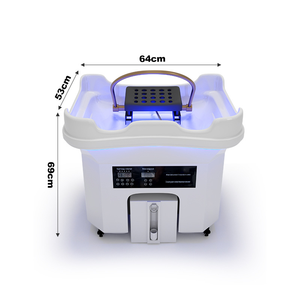 Nuevo modelo de lavacabezas móvil para terapia capilar, dispositivo de peluquería con circulación de agua, vapor y máquina de lavado para terapia capilar - Product Image 4