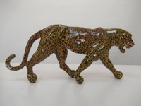 Figurines en résine personnalisées, procédé d'impression par transfert d'eau, ensemble de figurines animales, cerf, décoration de table, figurine de festival