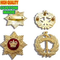 Placa Metálica 3D Personalizada para Gorras con Visera - Placa Profesional con Cierre de Rosca - Insignia de Uniforme de Aleación de Zinc