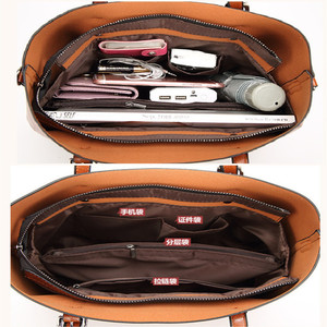 Nouveau Sac à Bandoulière de Luxe en Cuir PU Huilé, Sacs à Main Décontractés, Sacs de Dame Type Coffre, Grand Sac à Bandoulière - Product Image 5