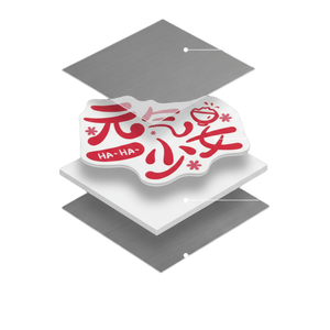 Custom die-cut holographic <b>logo</b> <b>stickers</b> printed labels waterproof 3D UV-resistant shiny silver laser holographic <b>stickers</b> - Product Image 1