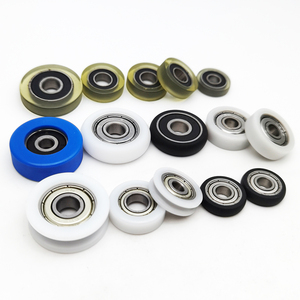 606 696 626 bóng mang tráng POM nhựa con lăn bánh xe polyformaldetepe PA bóng garderobe trượt bánh xe ròng rọc - Product Image 4