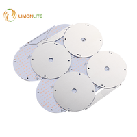 Module LED SMD 2835 120 LED Rond Haute Puissance Blanc Chaud 220V Sans Driver pour PCB & PCBA