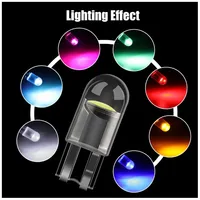 A80 T10 Nouveau W5W LED Canbus  Feux de voiture COB Verre Pièces intérieures Ampoules  Blanc Plaque d'immatriculation de voiture Lampe de lecture 12V 24V
