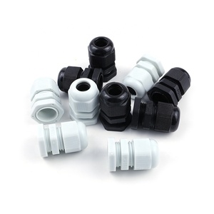 PG11-empalmes <span class=keywords><strong>de</strong></span> plástico impermeables con juntas, pasables eléctricos industriales, color negro, 5-10mm - Product Image 6