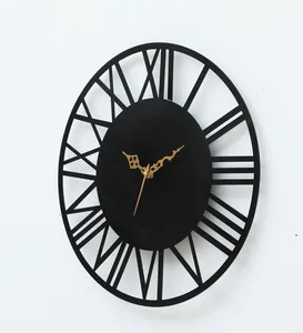 Reloj de pared de diseño de metal duradero de alta calidad con acabado elegante para la decoración del hogar y la Oficina para un cronometraje y estilo precisos - Product Image 5