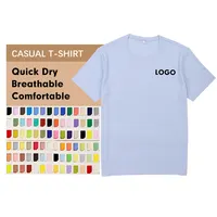 Unisex Plain T-shirt for Men, 100% Polyester