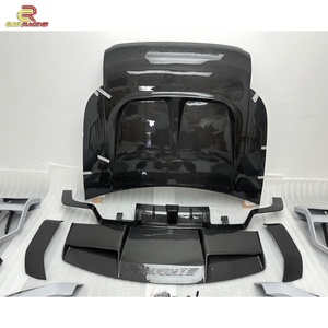 Kits de carrosserie MSY Style en fibre de carbone sèche partielle pour Land Rover Defender 2024 : Capot avant, Jupes latérales, Ailes et Pare-chocs arrière en carbone - Product Image 6